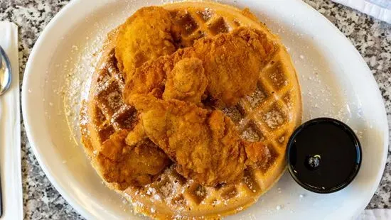 Chicken & Waffle- w/strips