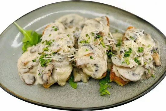 Truffle Mushroom Bruschetta