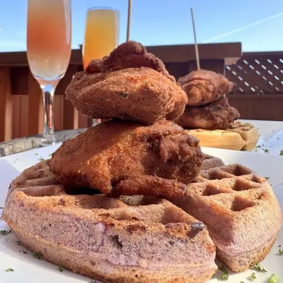 UBE Chicken & Waffles