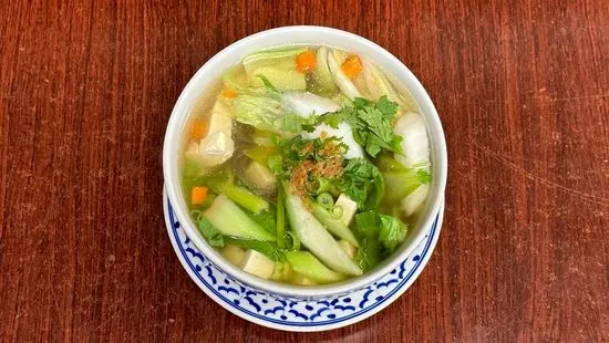 Glass Noodle & Tofu Soup