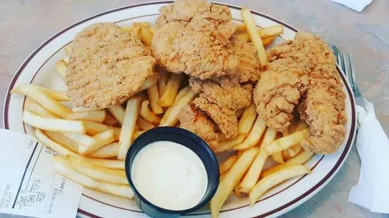 4 Chicken Strips 