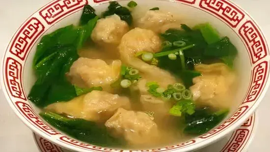 Won Ton Soup (Half, 24 oz) / 雲吞湯