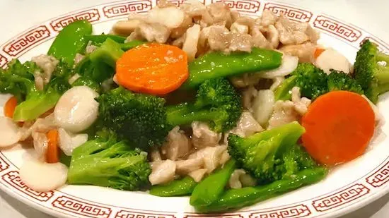 Chicken with Assorted Vegetables / 什錦雞