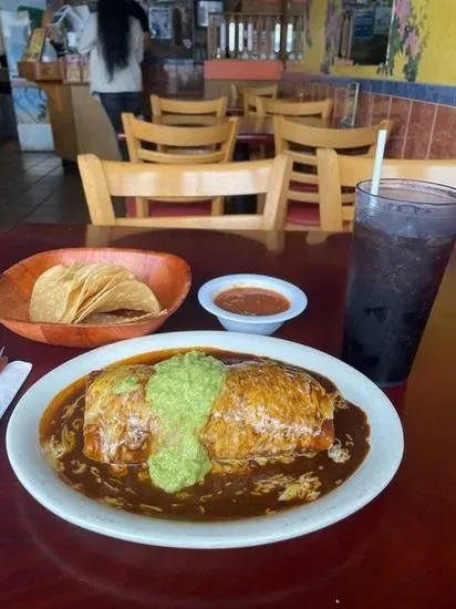 Junior Burrito Deluxe Machaca