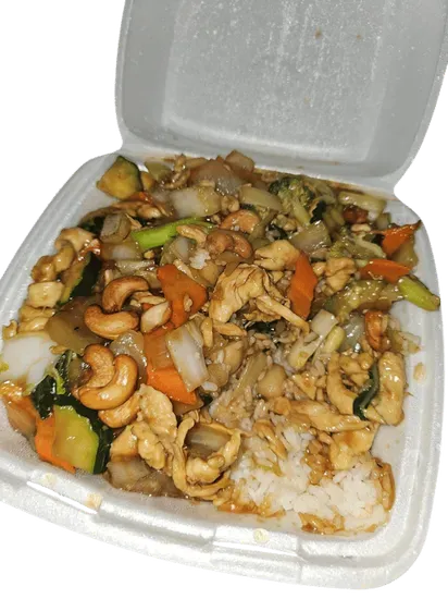 Cashew Chicken Plate