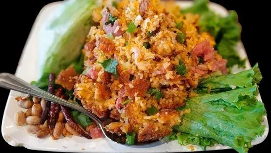 17. Nam Khao / Lettuce Wrap