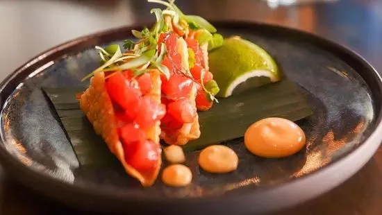 Mini Poke Tacos