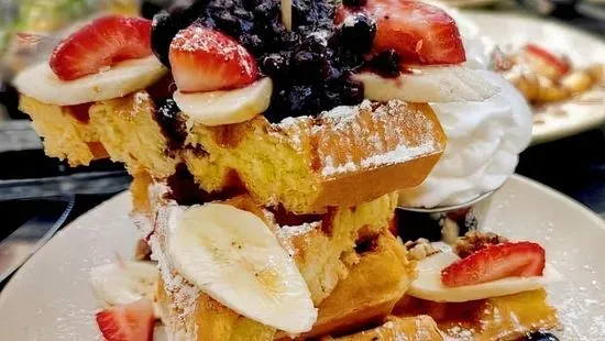 Blueberry Explosion Waffle