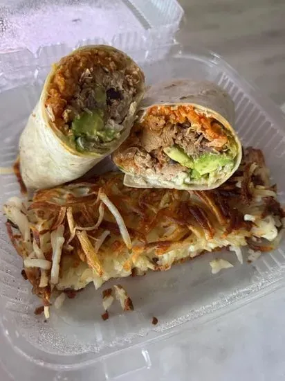 Carnitas & Avocado Burrito