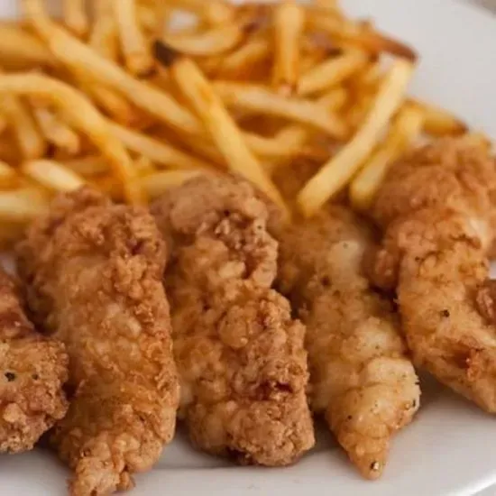 Adult Chicken Strips & Fries