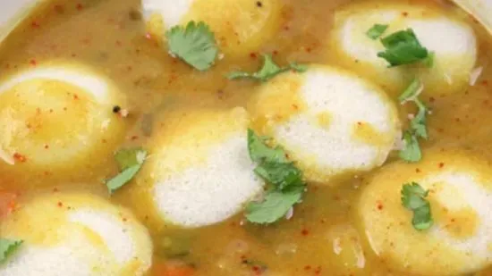 Sambar Mini Idli