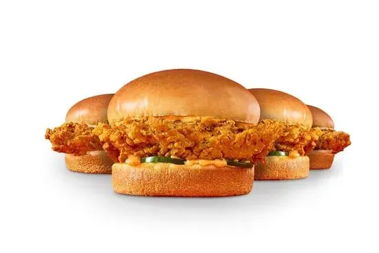 4pc Chicken Sandwich Snack Pack