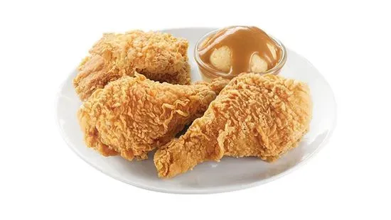 3pc Chickenjoy w/ 1 Side & Drink