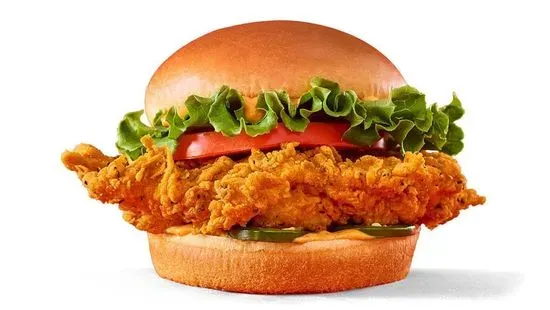 Spicy Deluxe Chicken Sandwich