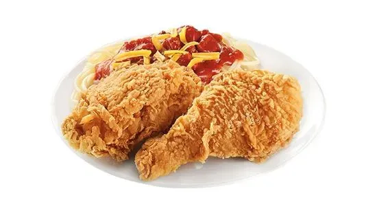 2pc Chickenjoy w/ Jolly Spaghetti