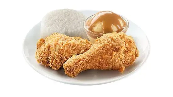 2pc Chickenjoy w/ 2 Sides