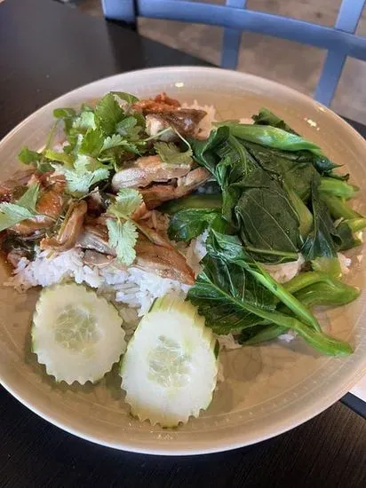 86. Roasted Duck Over Rice / ข้าวหน้าเป็ด