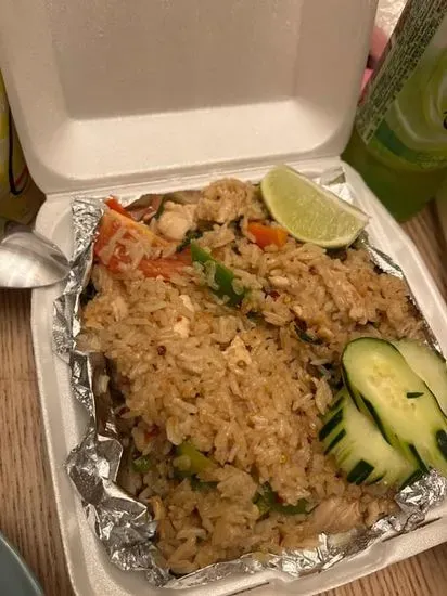 66. Spicy Fried Rice Crispy Pork 