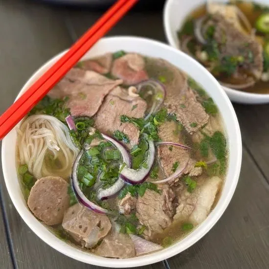 #24. Pho w/ Brisket & Meatballs