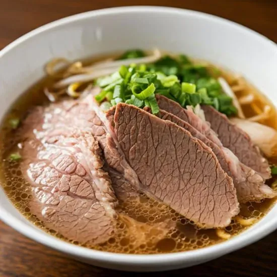 #30. Pho w/ Brisket, Flank, Fatty Flank, Tendon & Crunchy Flank