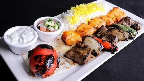 1/2 Filet Mignon Shish + 1/2 Chicken Breast