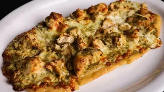 Chicken Pesto Flatbread Pizza