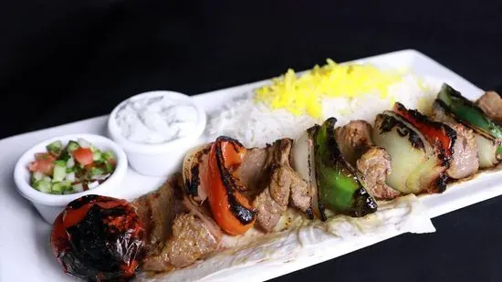 Filet Mignon Shish Kabob Plate