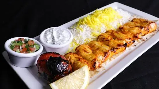 Chicken Breast Kabob Plate