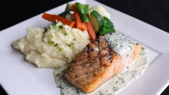 Grilled Fresh Atlantic Salmon