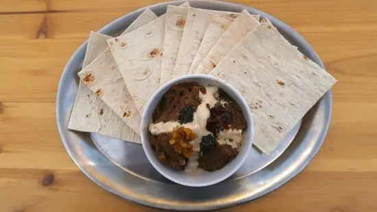 Kashk e Bademjoon with Bread