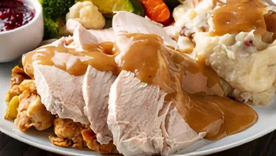 Fresh Roasted Turkey Dinner