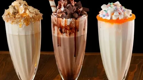 Real, Hand Scooped, Ice Cream Milkshake