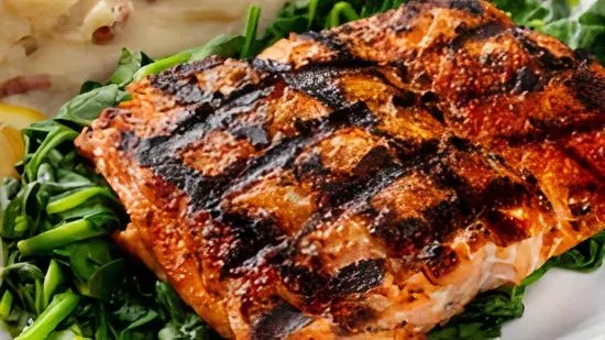 Wild Grilled Alaskan Salmon