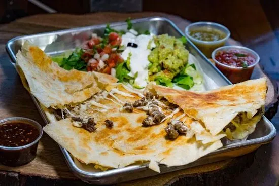 Ground Beef Super Quesadilla