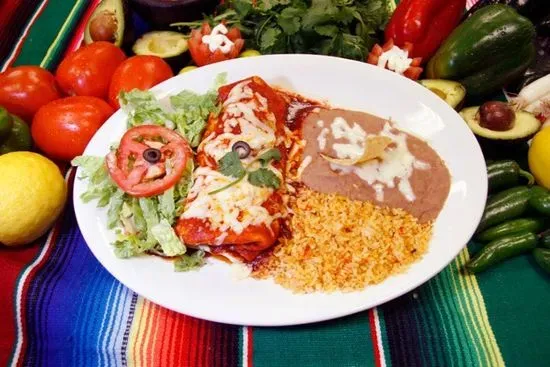 #3 Shredded Chicken Chimichanga