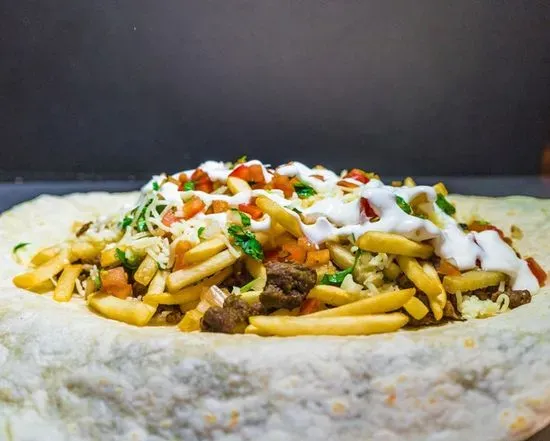 Ground Beef California Burrito