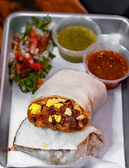 Grilled Chicken Breakfast Burrito