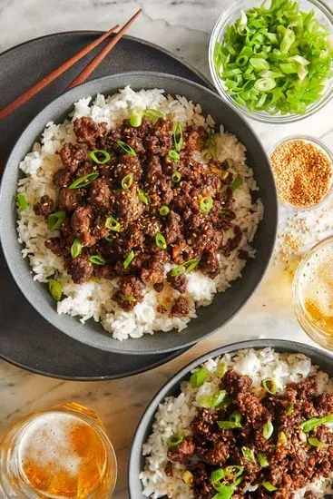 #24 Korean Beef Rice Plate