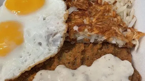 Chicken Fried Steak & Two Eggs