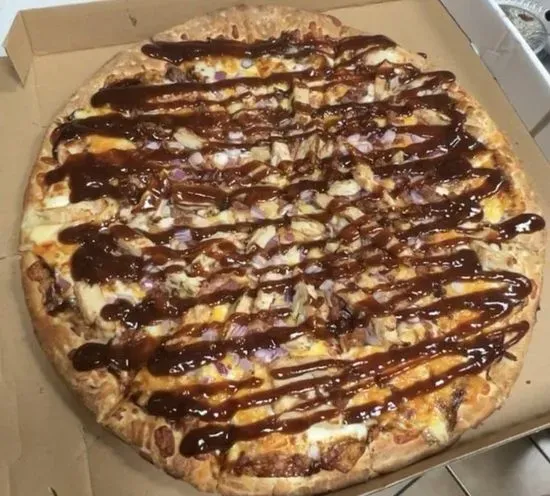 BBQ Chicken Ranch Pizza