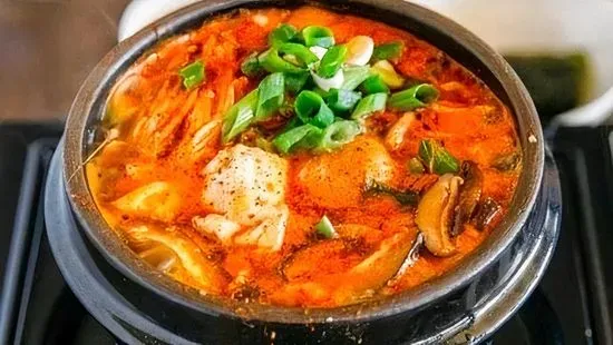 Spicy Soft Tofu Soup