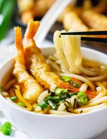 Shrimp Tempura Udon Soup