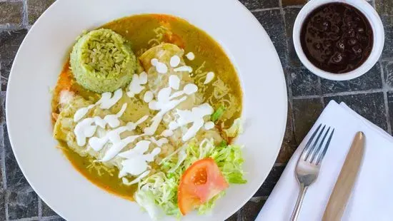 Enchiladas Verdes