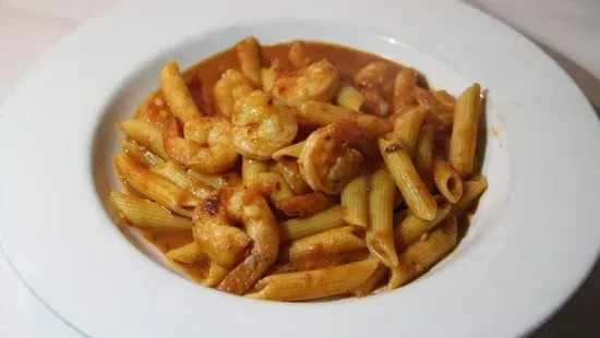 Penne Alla Gamberetti Arrabbiata