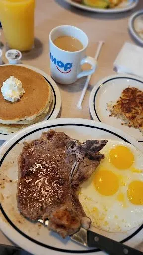 T-Bone Steak & Eggs