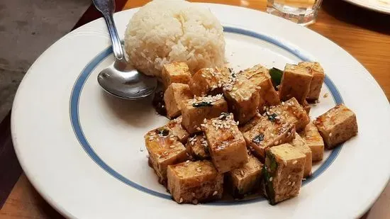 Sesame Orange Tofu