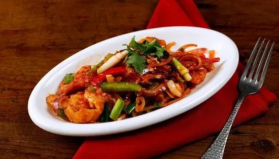 CHILLI PRAWNS