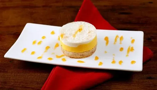 Mango Coconut Mousse Cake