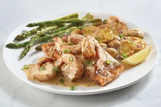 New! Cajun Salmon & Shrimp