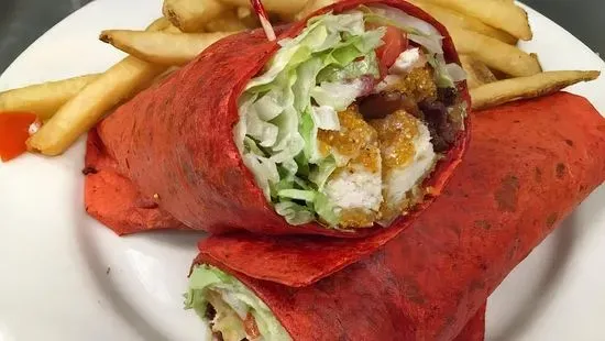 Chase's Fried Chicken Wrap